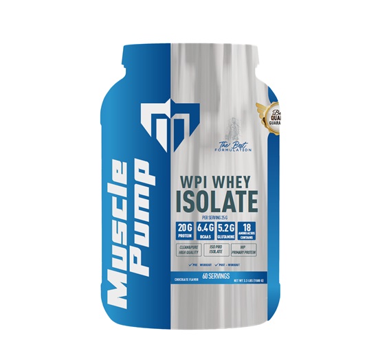 Muscle Pump WPI Isolate Whey Protein Çikolata 1500 gr