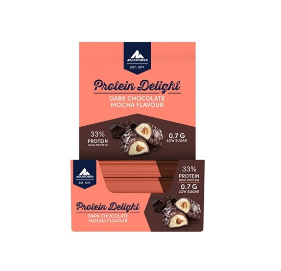 Multipower Delight Dark Çikolata Mochalı Protein Bar 18 Adet