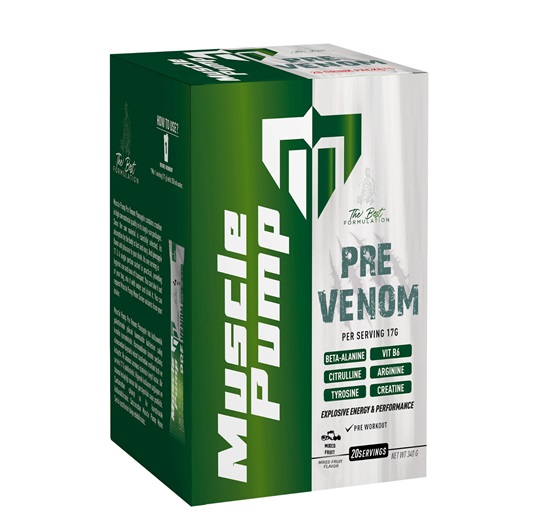 Muscle Pump Pre-Venom Powder Karışık Meyve 20 Saşe