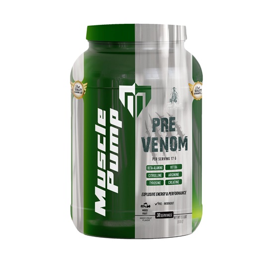 Muscle Pump Pre-Venom Powder Karışık Meyve 510 Gr