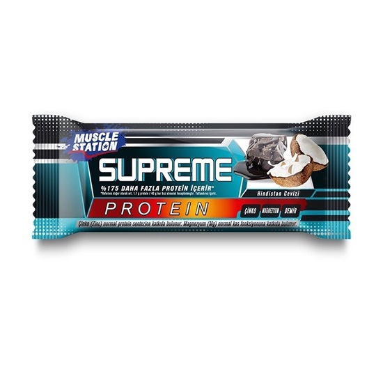 Muscle Station Supreme Protein Bar 1 Adet