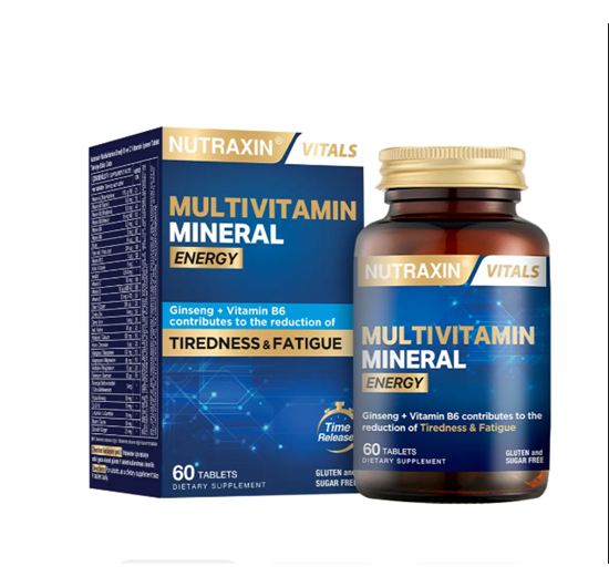 Nutraxin Multivitamin Mineral Energy 60 Tablet