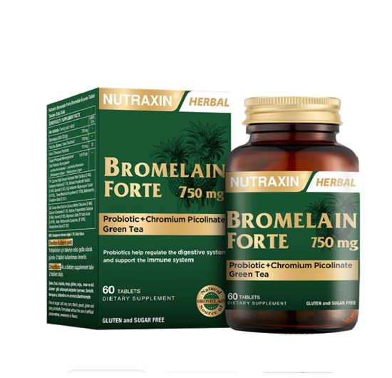 Nutraxin Bromelain Forte 60 Tablet