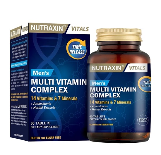 Nutraxin Men's Multi Vitamin Complex 60 Tablet