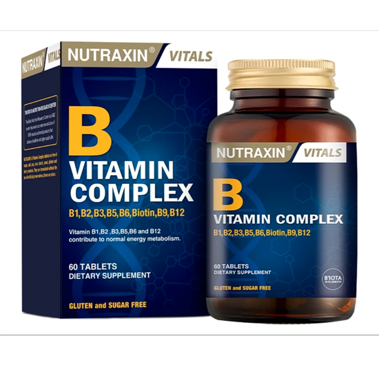Nutraxin B Vitamin Complex 60 Tablet