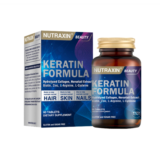 Nutraxin Keratin Formula 60 Tablet