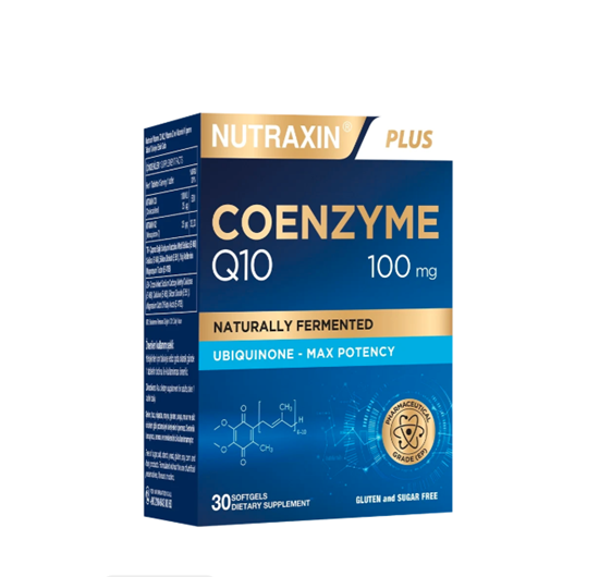 Nutraxin Coenzyme Q10 100 mg 30 Kapsül