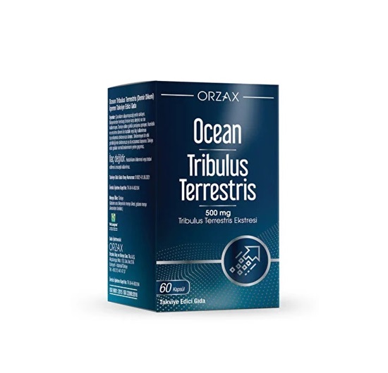 Orzax Ocean Tribulus Terrestris 60 Kapsül
