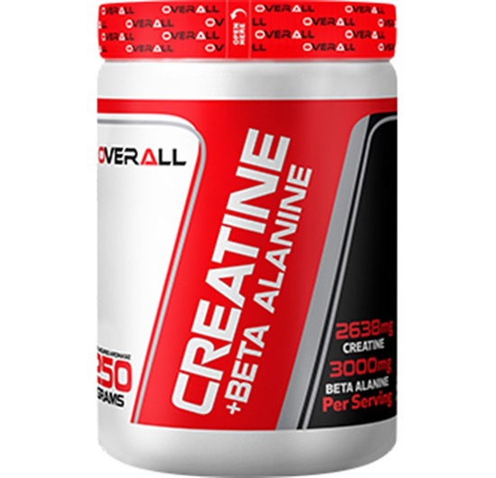 Over All Creatin+Beta Alanine Powder Aromasız 250 Gr