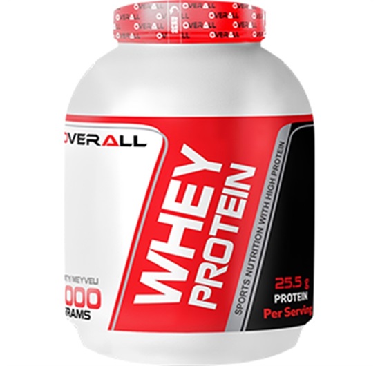 Over All %100 Whey Protein Çikolata 2000 Gr