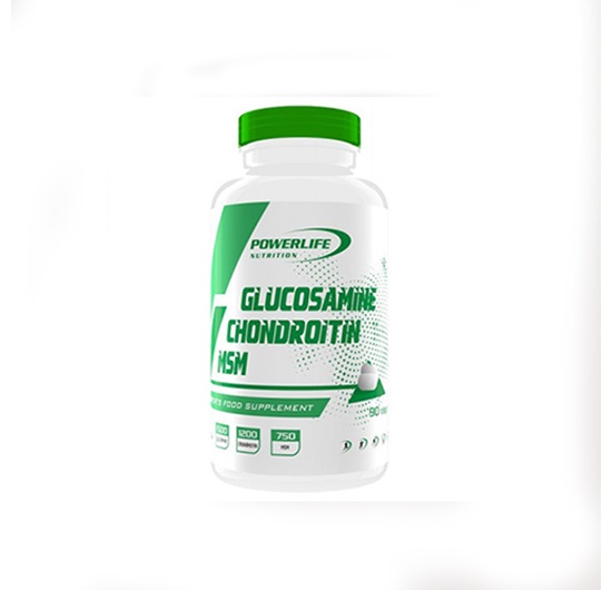 Powerlife Glucosamine Chondroitin Msm 90 Tablet