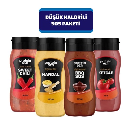 Düşük Kalorili Sos Paketi