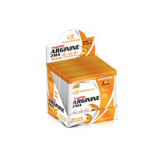 Powertech Arginine ZMA 20 Saşe Portakal