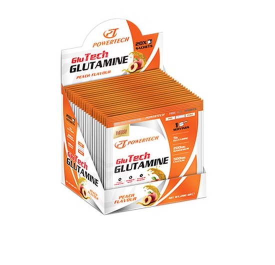 Powertech Glutamine Şeftali Tekli Saşe