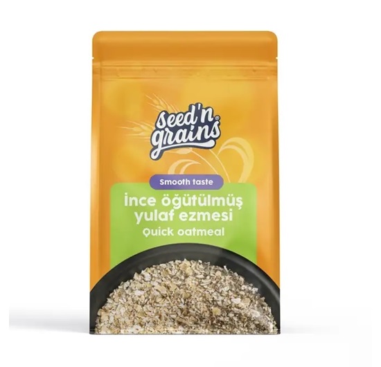 Seed n Grains İnce Öğütülmüş Yulaf Ezmesi 400 Gr
