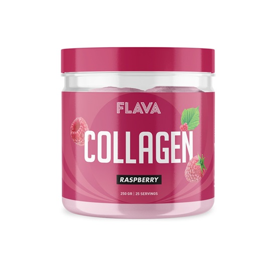 Flava Collagen Powder Ahududu 250 Gr