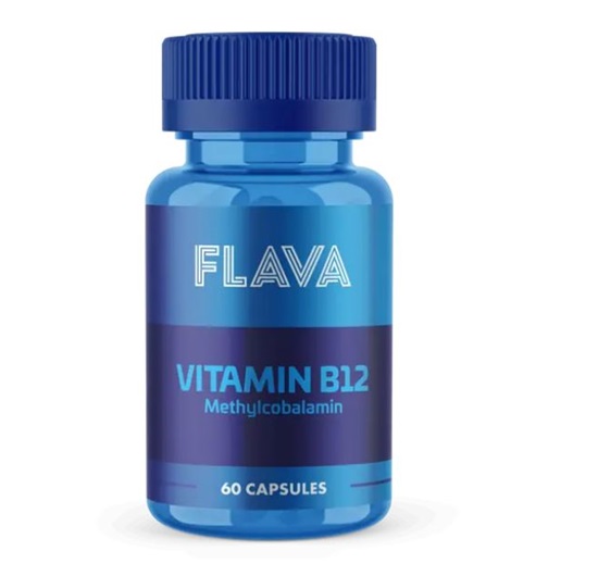 Flava Vitamin B12 Methylcobalamin 60 Kapsül