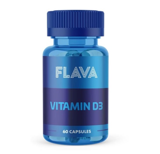 Flava Vitamin D3 60 Kapsül