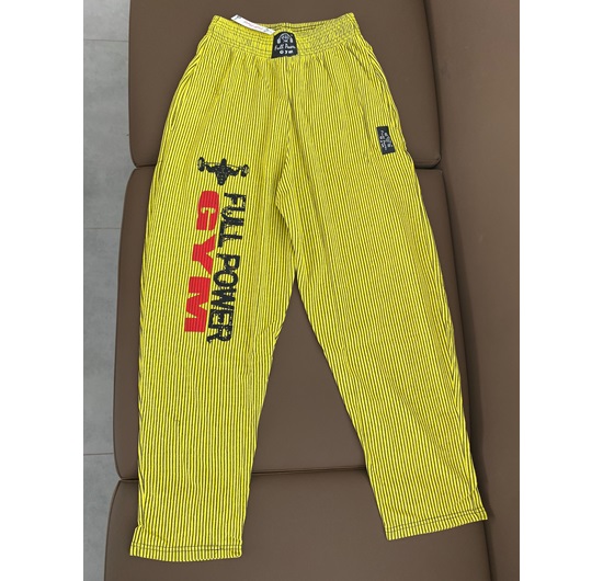 Full Power Gym Eşofman - Sarı - XL
