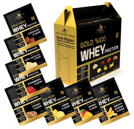 Torq Nutrition Gold %100 Whey Protein 35 Gr x 84 Saşe Mix