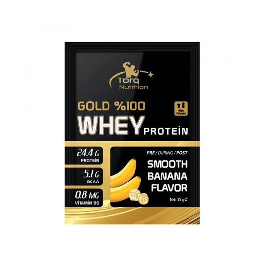 Torq Nutrition Whey Protein Tekli Saşe - Muz
