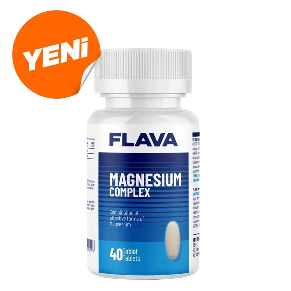 Flava Magnezyum Complex 40 Tablet