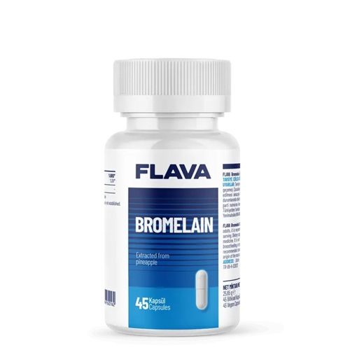 Flava Bromelain 45 Kapsül