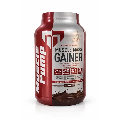 Muscle Pump Muscle Mass Gainer Çikolata 1200 Gr